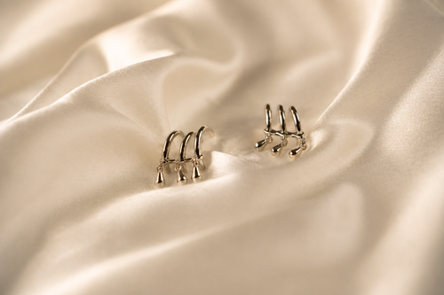 Triple Drop Earrings