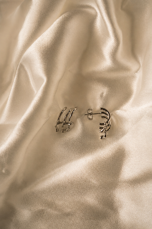 Triple Drop Earrings