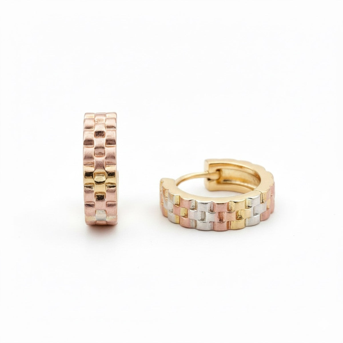 Lattice Gleam Earrings