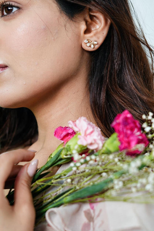 Petal Glint Earrings