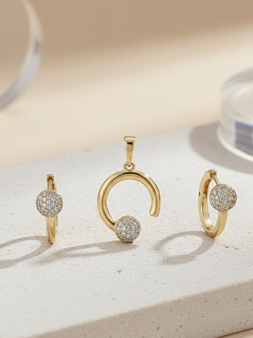 Eclipta Pendant Set