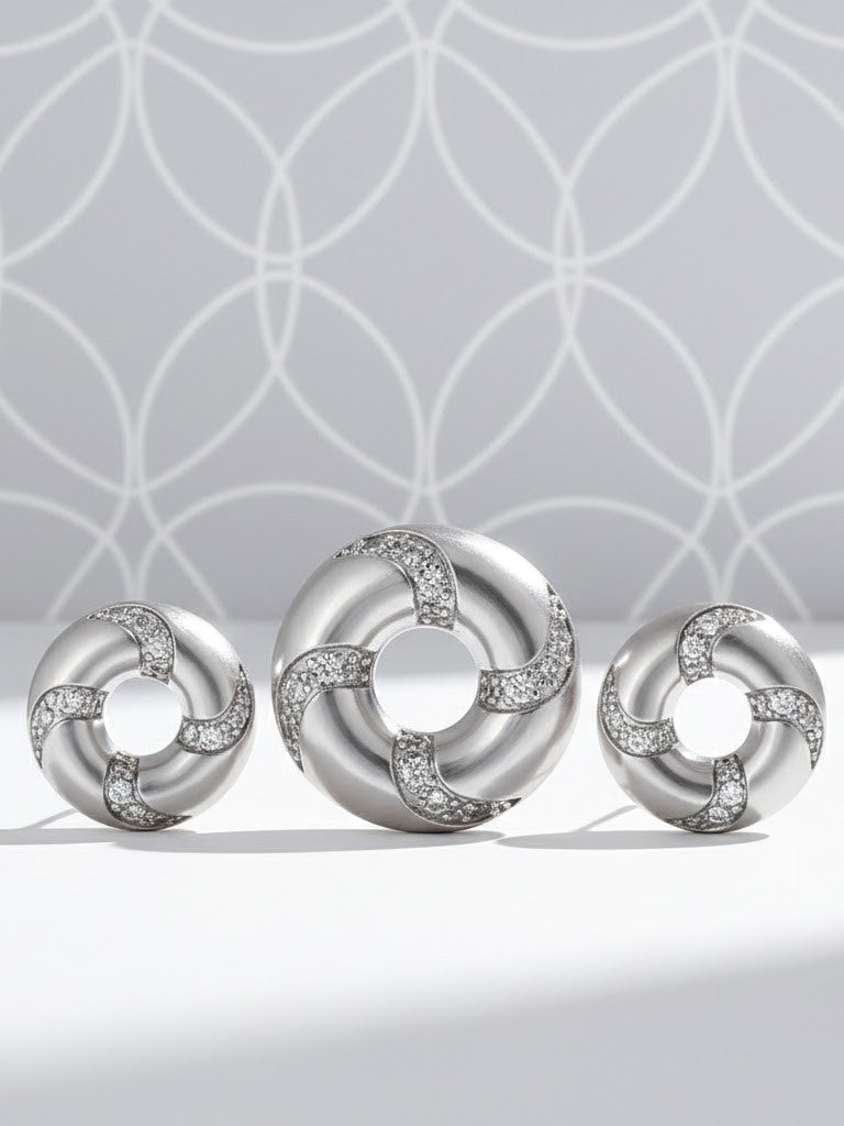 TwirlGlow Pendant Set