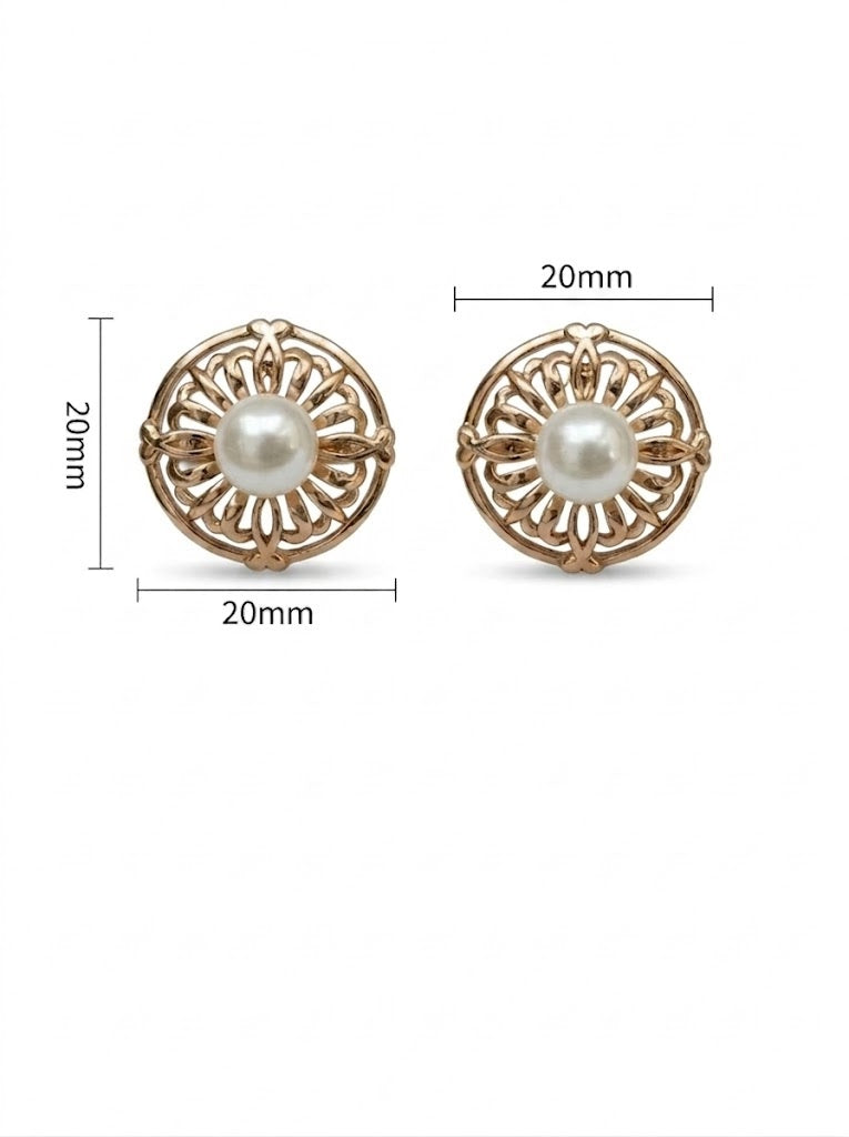 Baroque Beam Earrings