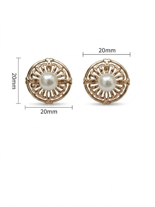 Baroque Beam Earrings