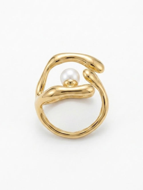 Cloud Pearl Ring