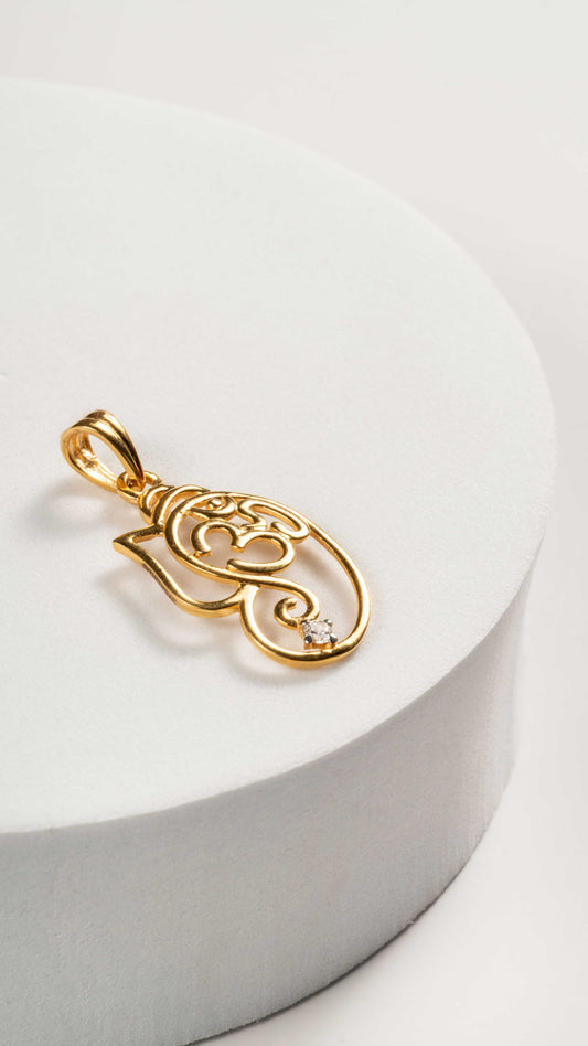 Ganesha Pendant (without chain)