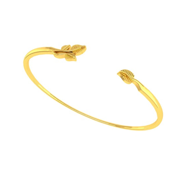 Gold Leaf Bracelet