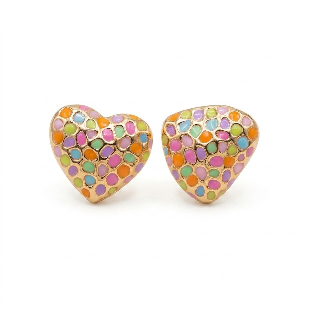 Confetti Hearts Earrings