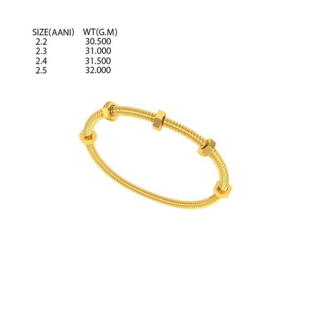 Nut & Bolt Bangle