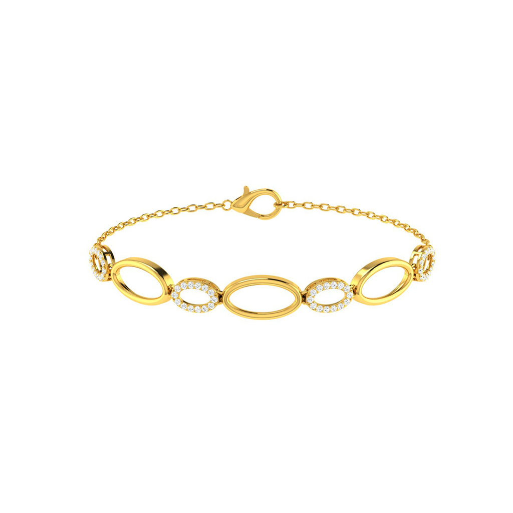 Oval Sequence Bracelet