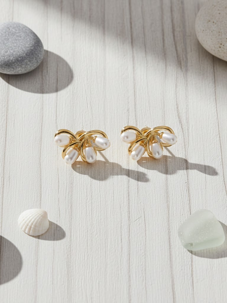 Petal Glint Earrings