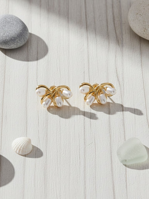 Petal Glint Earrings