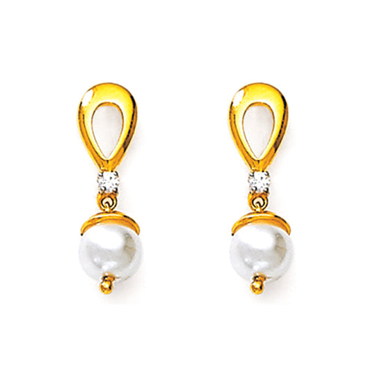 Pearl Drop Dangles