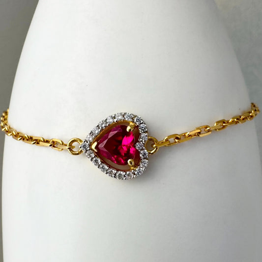 Red Heart Bracelet