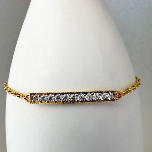 Silver Line Bracelet