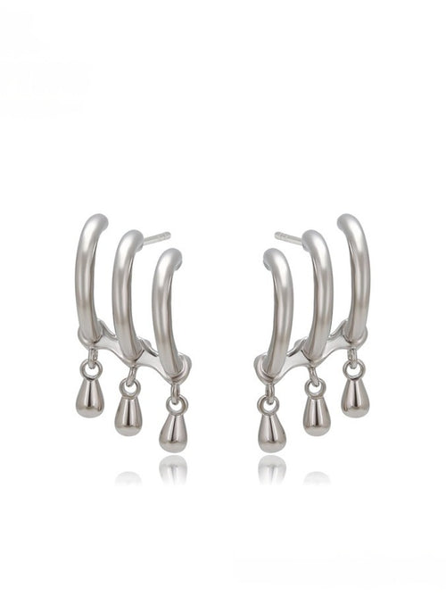 Triple Drop Earrings