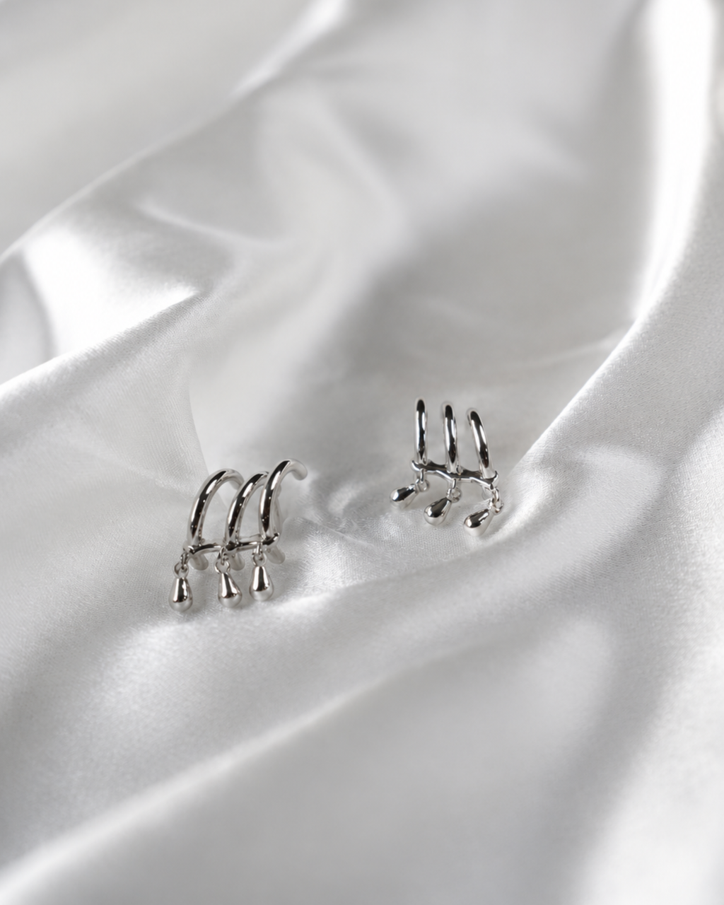 Triple Drop Earrings