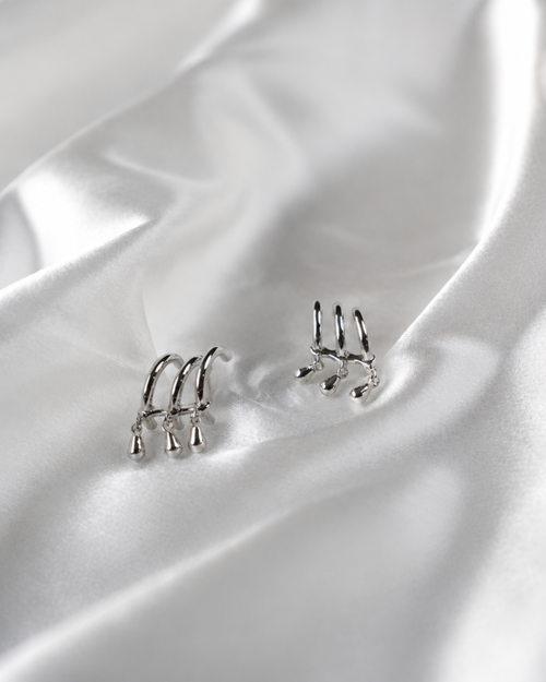 Triple Drop Earrings