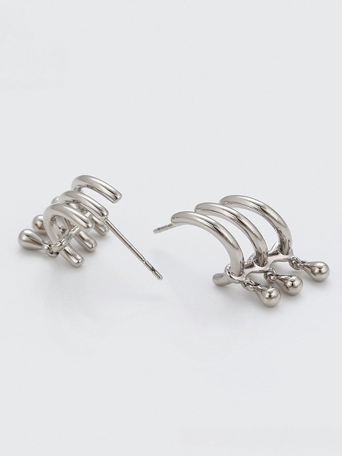 Triple Drop Earrings