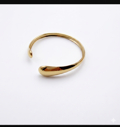 Sculpted Tear Bracelet