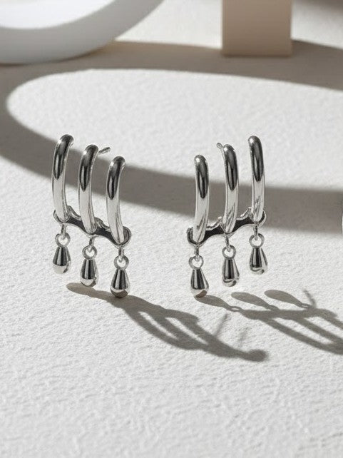 Triple Drop Earrings
